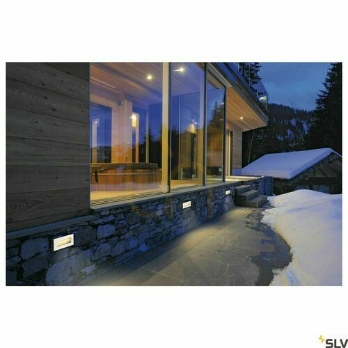 Verifica Aplică încastrată de exterior SLV BRICK LED inox 9,5W 3000K IP65 233660