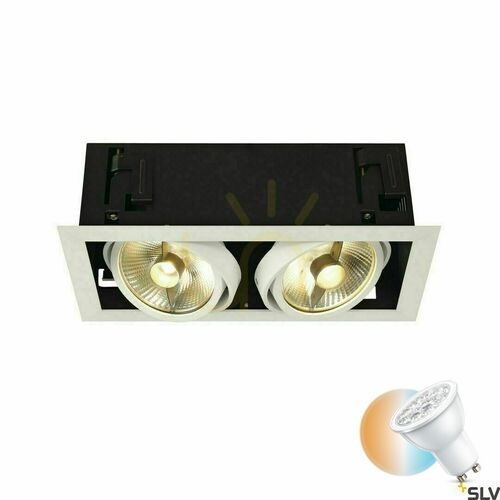 Verifica Spot încastrat SLV KADUX 2 ES111 alb 75W 230V 115551