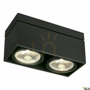Plafonieră SLV KARDAMOD ES111 negru oțel 75W 117110 small 1
