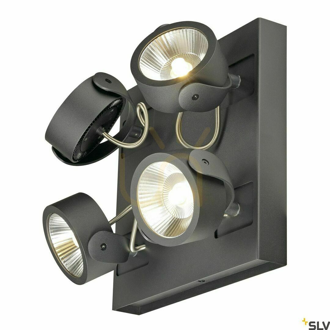 Vedere Lampă de suprafață LED SLV KALU neagră 60W 4000lm 3000K 1000135 Lampă de suprafață LED SLV KALU neagră 60W 4000lm 3000K 1000135
