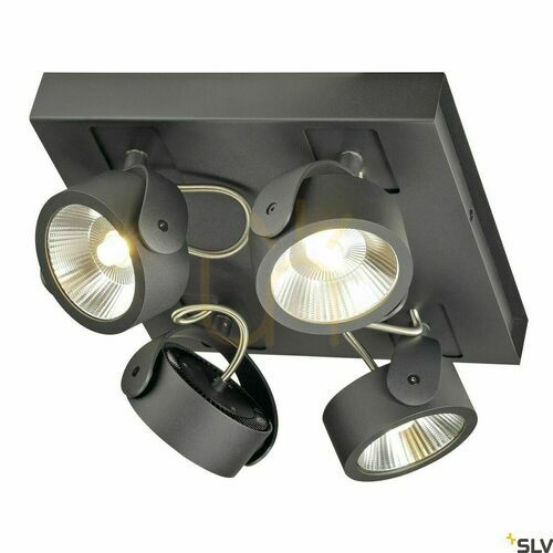 Verifica Lampă de suprafață LED SLV KALU neagră 60W 4000lm 3000K 1000135