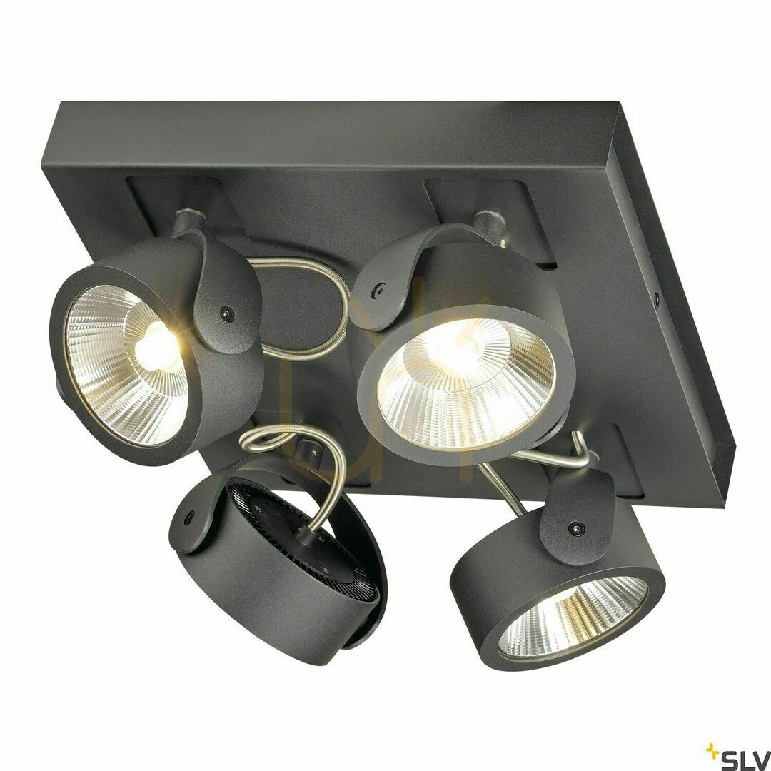 Verifica Lampă de suprafață LED SLV KALU neagră 60W 4000lm 3000K 1000135 Lampă de suprafață LED SLV KALU neagră 60W 4000lm 3000K 1000135