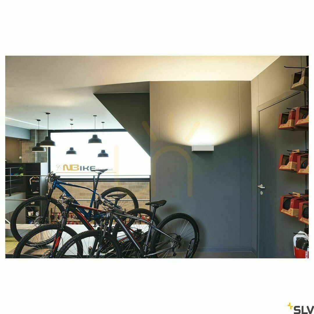 Afişa Aplică perete LED SLV SHELL 30 alb 3000K 50W 5650lm 1000423 Aplică perete LED SLV SHELL 30 alb 3000K 50W 5650lm 1000423