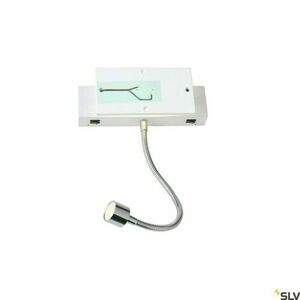 Aplica perete LED SLV MANA alb/crom 11W 3000K 730lm 1000615 small 0