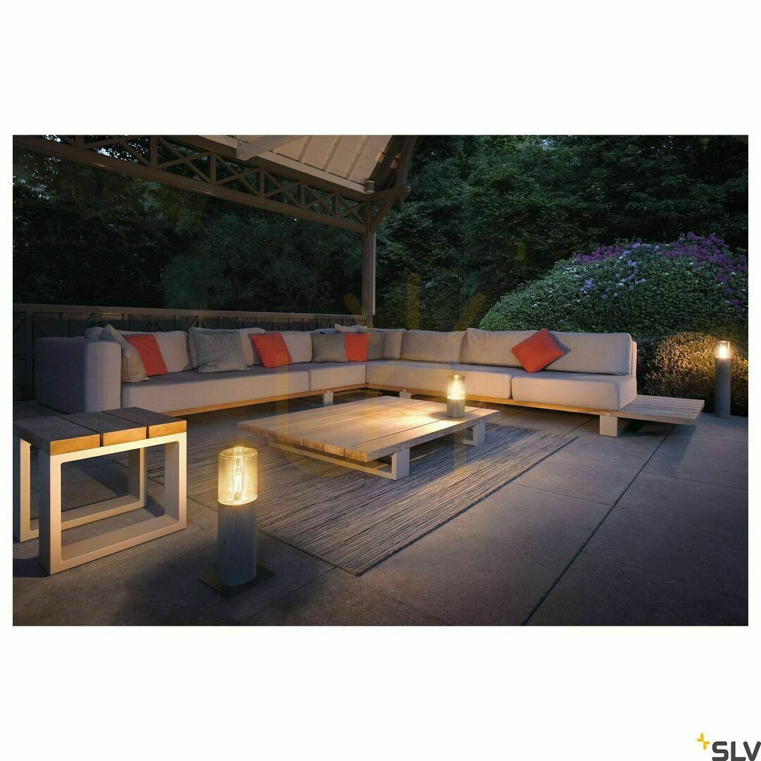 previzualizare Lampă stâlp exterior SLV LISENNE 70 cm gri bazalt E27 IP54 1000666 Lampă stâlp exterior SLV LISENNE 70 cm gri bazalt E27 IP54 1000666