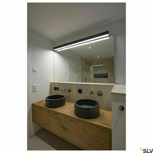 Aplica perete LED SLV Q-LINE negru 45W 3000K 142,5 cm 1000669 small 2