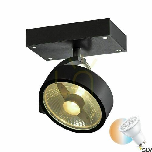 Verifica Spot încastrat SLV KALU negru aluminiu 75W 1000702