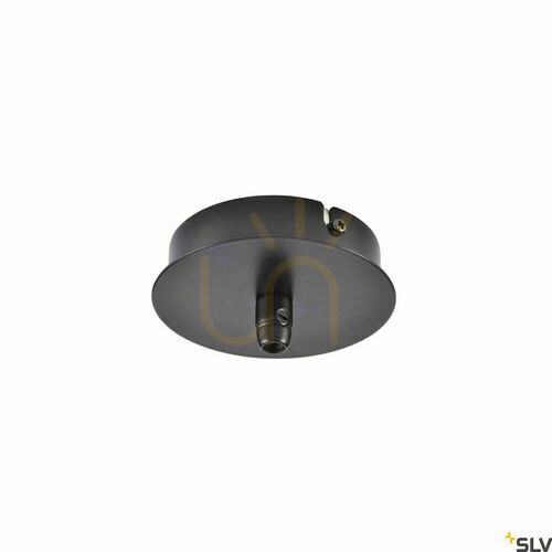 Verifica Rozetă tavan SLV FITU negru oțel 8,5 cm 132600