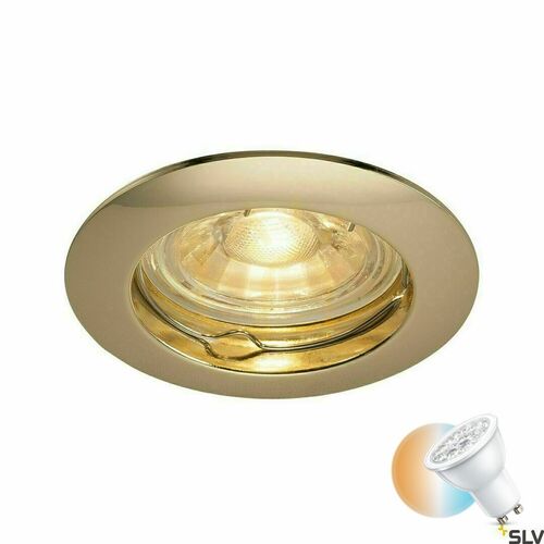 Verifica Spot încastrat SLV PIKA alamă GU10 50W 230V 1000716