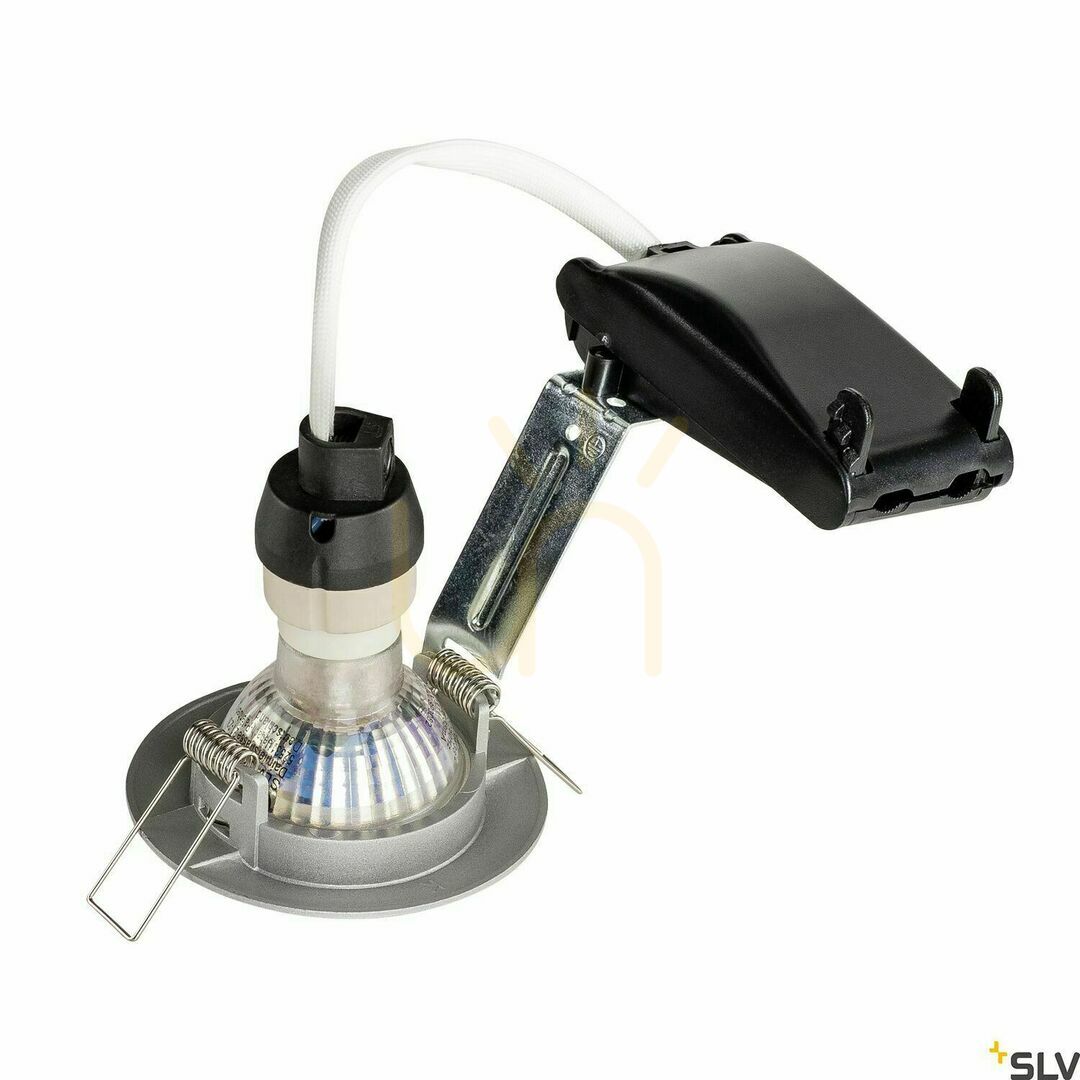 Vedere Spot încastrat SLV PIKA gri aluminiu 50W 230V 1000717 Spot încastrat SLV PIKA gri aluminiu 50W 230V 1000717