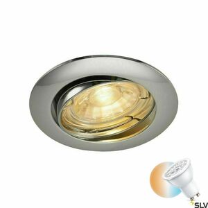Spot încastrat SLV PIKA crom QPAR51 50W 230V aluminiu 1000719 small 0