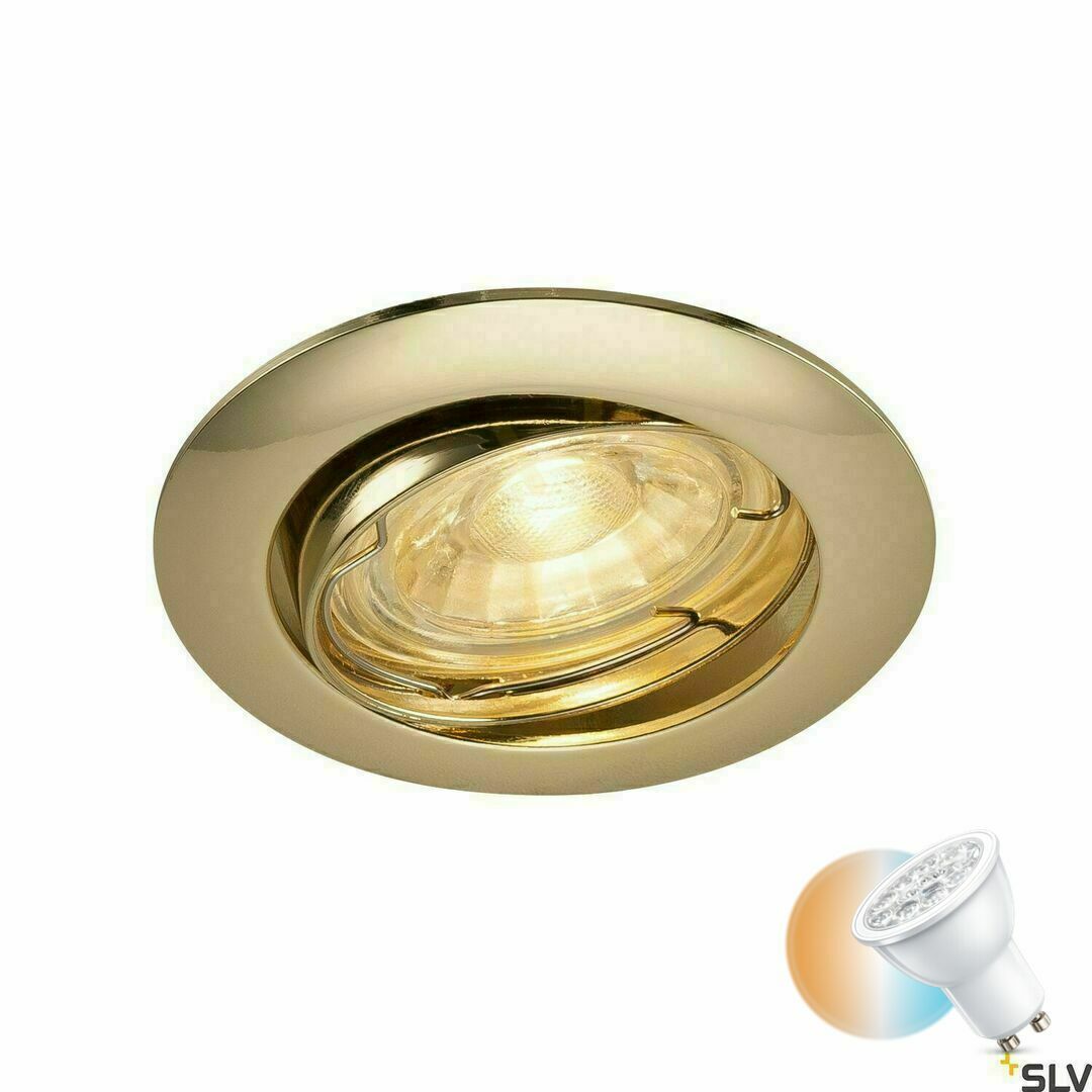 Verifica Spot încastrat SLV PIKA QPAR51 alamă 50W 230V 1000720 Spot încastrat SLV PIKA QPAR51 alamă 50W 230V 1000720