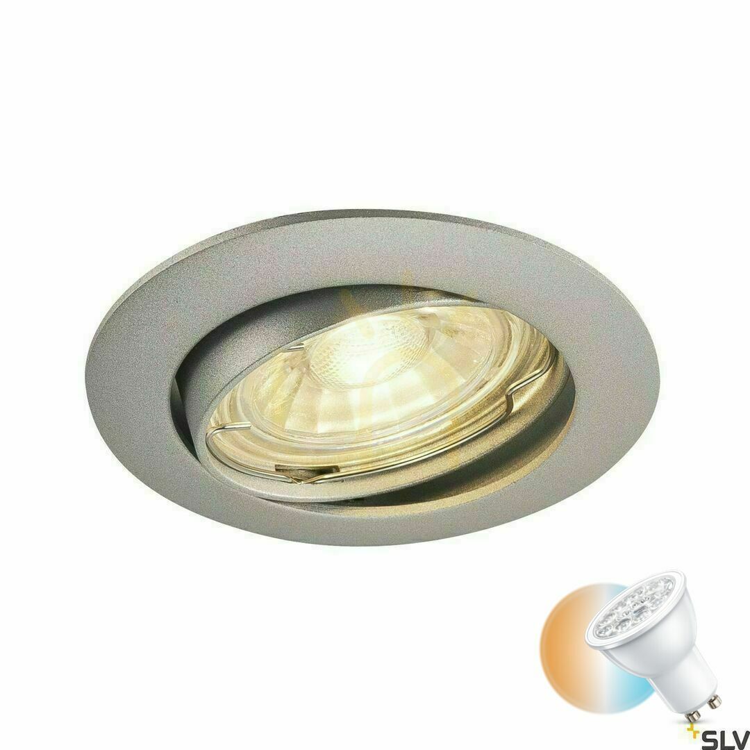 Verifica Spot încastrat SLV PIKA QPAR51 gri aluminiu 50W 230V 1000721 Spot încastrat SLV PIKA QPAR51 gri aluminiu 50W 230V 1000721
