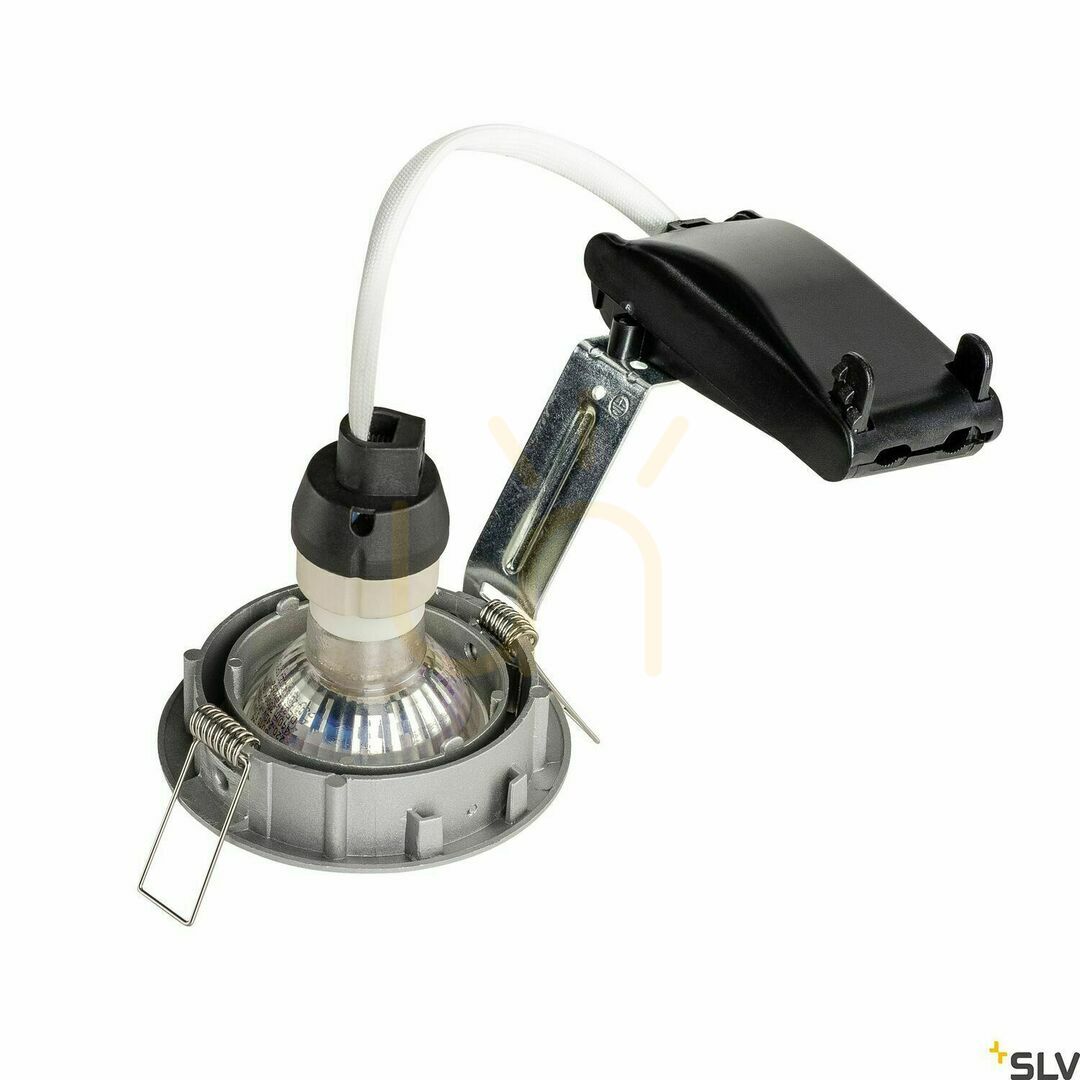 Vedere Spot încastrat SLV PIKA QPAR51 gri aluminiu 50W 230V 1000721 Spot încastrat SLV PIKA QPAR51 gri aluminiu 50W 230V 1000721