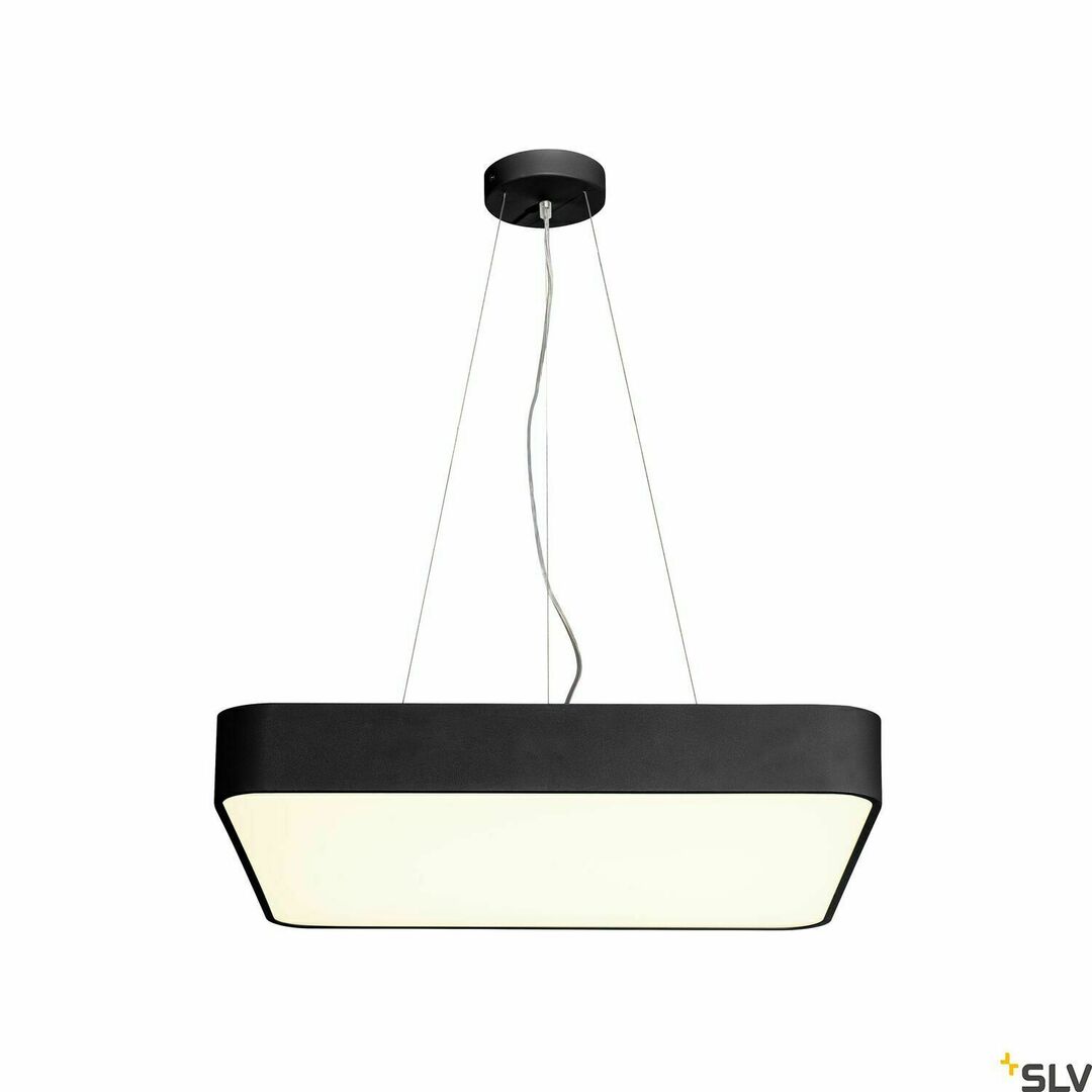 Vedere Plafonieră LED SLV MEDO 60 CL Square neagră 39W 3000K IP20 1000725 Plafonieră LED SLV MEDO 60 CL Square neagră 39W 3000K IP20 1000725