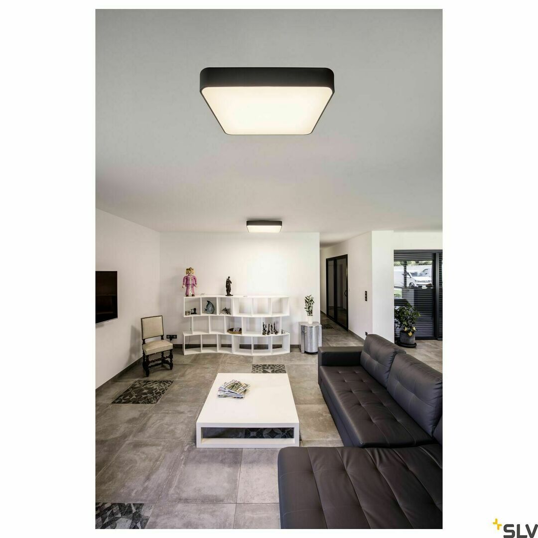 previzualizare Plafonieră LED SLV MEDO 60 CL Square neagră 39W 3000K IP20 1000725 Plafonieră LED SLV MEDO 60 CL Square neagră 39W 3000K IP20 1000725