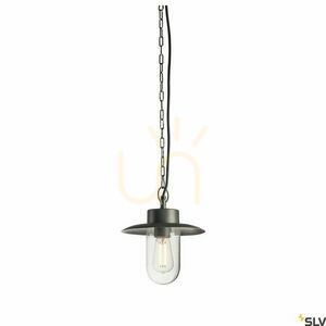 Lampă suspendată exterior SLV MOLAT antracit IP44 aluminiu sticlă 23 cm 1000821 small 0