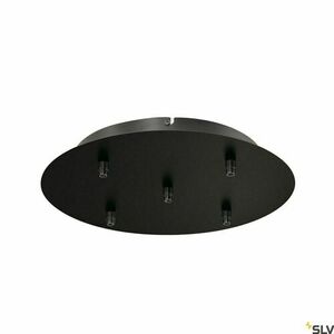 Rozetă tavan SLV FITU neagră 33 cm 132620 small 0