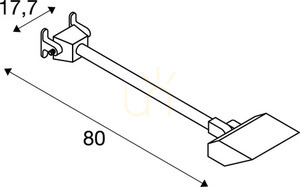 Lampa iluminare tablouri exterior SLV TODAY alb 29W 4000K IP65 1000881 small 4