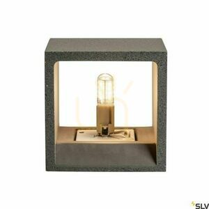 Lampă de perete SLV Solid Cube negru beton G9 25W 1000911 1 Lampă de perete SLV Solid Cube negru beton G9 25W 1000911 small 1