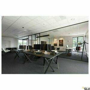 Lampă suspendată SLV Q-LINE PD neagră LED 46W 3000K 100cm 1000927 small 2