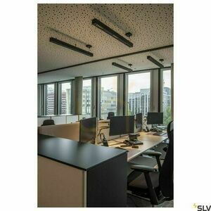 Lampă suspendată SLV Q-LINE PD neagră LED 46W 3000K 100cm 1000927 small 4