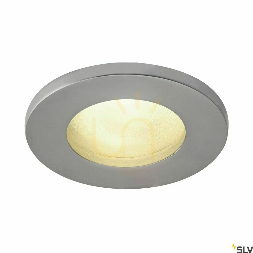 Spectacol Lumină încastrată exterior SLV DOLIX OUT GU10 argintiu IP44 50W 1001168 Lumină încastrată exterior SLV DOLIX OUT GU10 argintiu IP44 50W 1001168