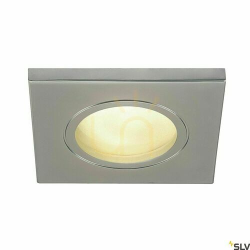 Verifica Spot încastrat exterior SLV DOLIX OUT QPAR51 argintiu IP65 50W 1001172