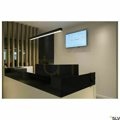 Verifica Lampa suspendată SLV GLENOS II negru LED 43W 3000K 105 cm 1001400