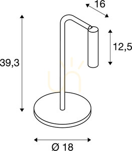 Lampă de masă SLV KARPO TL negru LED 6,2W 3000K 360lm 1001461 6 Lampă de masă SLV KARPO TL negru LED 6,2W 3000K 360lm 1001461 small 6