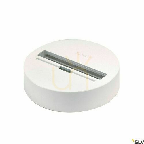 Verifica Rozetă tavan șină trifazată SLV EUTRAC albă 11,9 cm 1001526