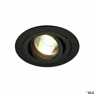 Spot încastrat SLV New Tria 1 negru GU10 50W IP20 230V 111710 small 0