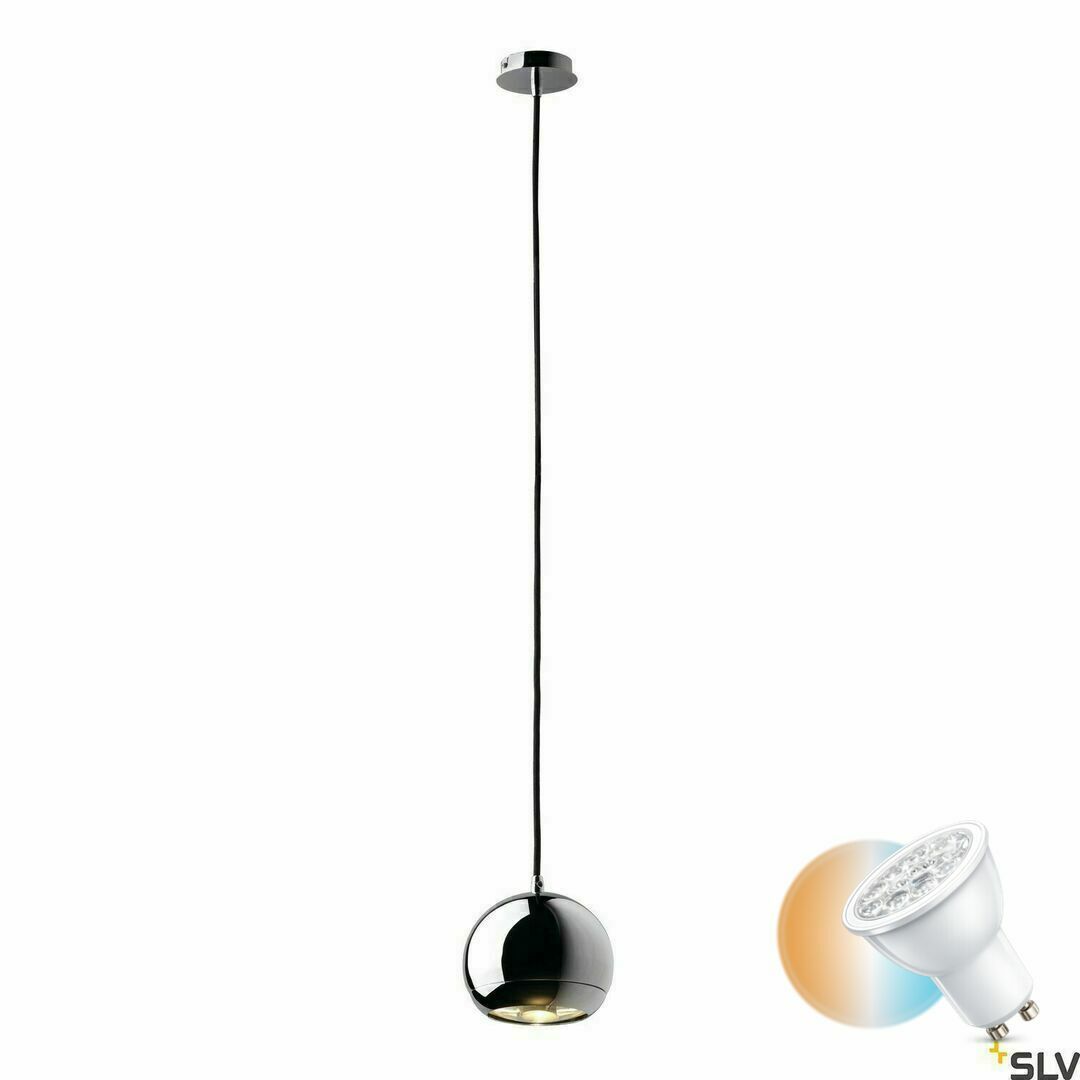 Verifica Lampă suspendată SLV Light Eye crom ES111 75W 230V 133482 Lampă suspendată SLV Light Eye crom ES111 75W 230V 133482