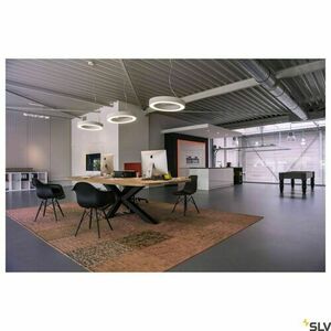 Lampă suspendată SLV MEDO RING 60 albă LED 33W 3000K dimabilă 133841 small 2