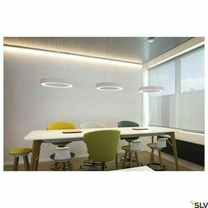 Lampă suspendată SLV MEDO RING 60 albă LED 33W 3000K dimabilă 133841 small 3