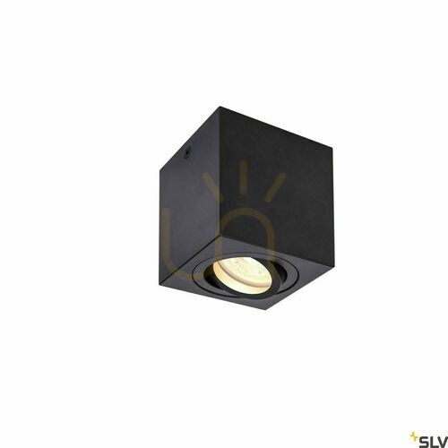 Verifica Corp de tavan aplicat TRILEDO Square CL 1002013 negru, GU10 max 10 W, rotire 350°/înclinare 20°