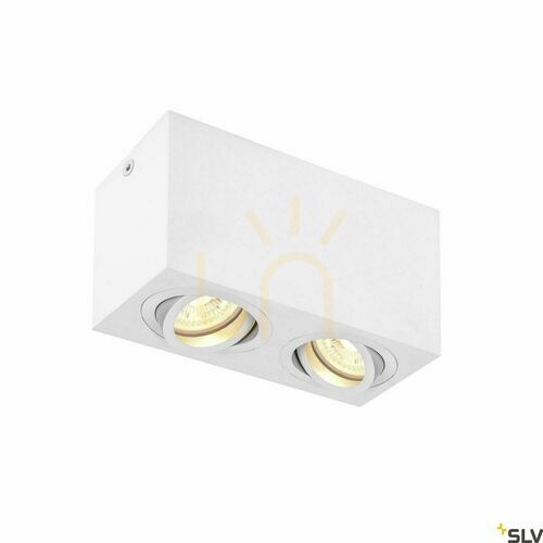 Verifica Plafonieră SLV TRILEDO Double Square CL albă GU10 10W aluminiu 1002006