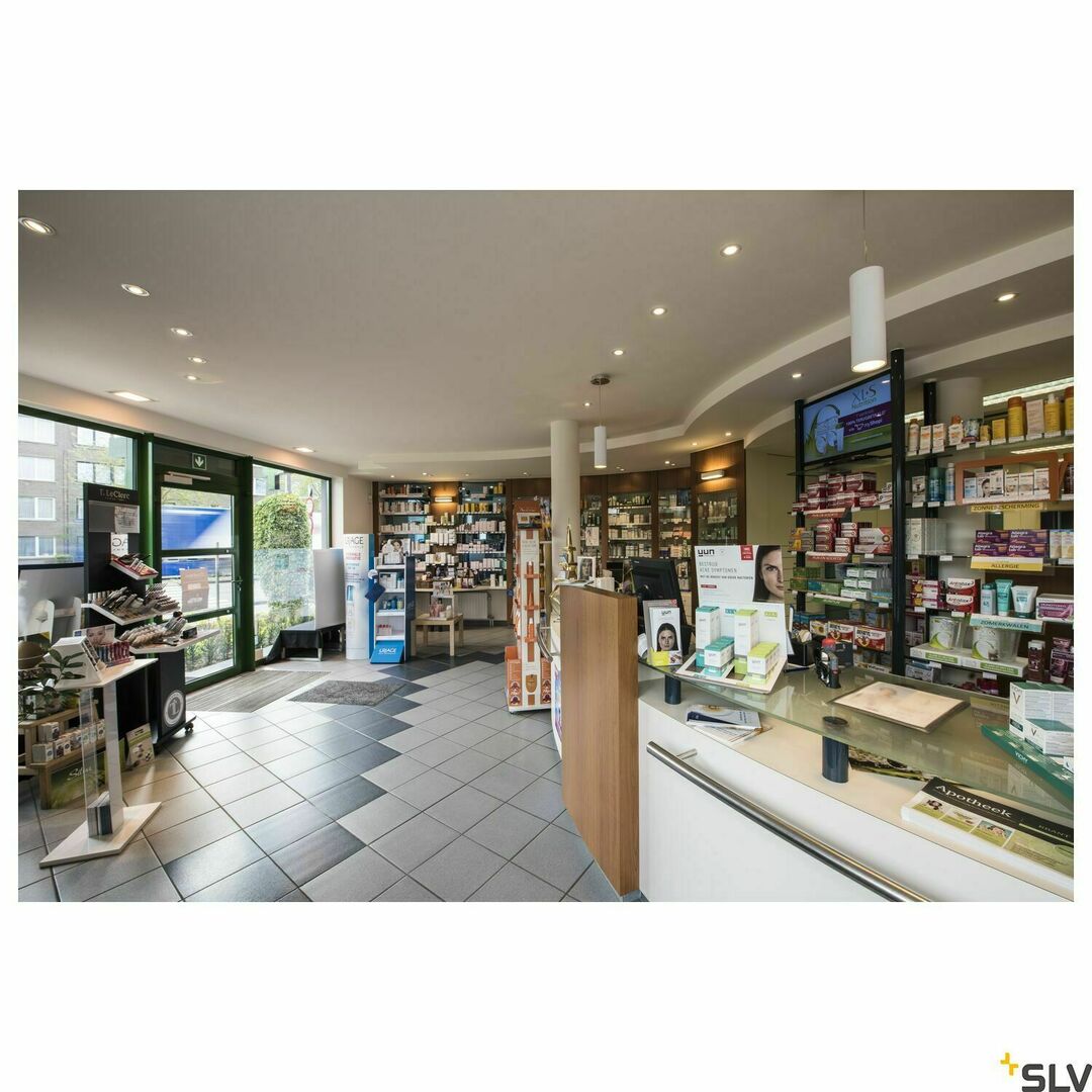 Spectacol Spot încastrat SLV NEW TRIA 68 alb GU10 50W IP20 230V 1001981 Spot încastrat SLV NEW TRIA 68 alb GU10 50W IP20 230V 1001981