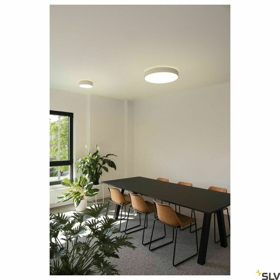Spectacol Lampă de suprafață SLV MEDO 60 AMBIENT alb 40W CCT 3000/4000K 1001887 Lampă de suprafață SLV MEDO 60 AMBIENT alb 40W CCT 3000/4000K 1001887