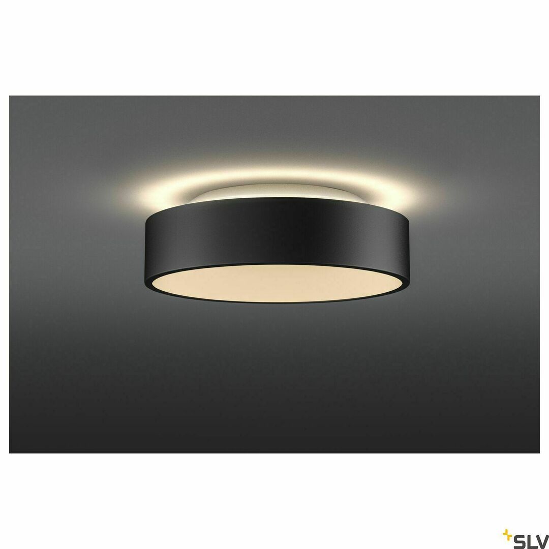 Afişa Lampă de suprafață SLV MEDO AMBIENT 30 negru 15W DALI 3000/4000K 1001889 Lampă de suprafață SLV MEDO AMBIENT 30 negru 15W DALI 3000/4000K 1001889