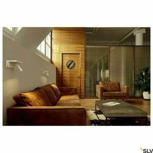 Aplica perete SLV KARPO Bedside alba 6.8W 3000K USB 1002140 small 3