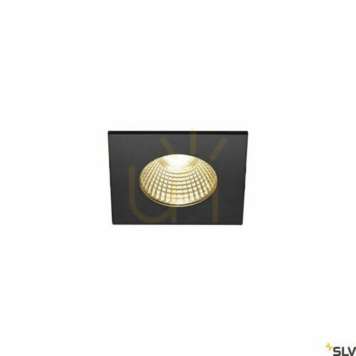 Verifica Spot încastrat SLV PATTA-I negru IP65 7,3W Dim to Warm 1002101