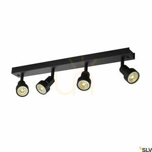 Spot aplicat tavan/perete SLV PURI negru GU10 50W 56 cm 1002029 small 1