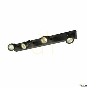 Spot aplicat tavan/perete SLV PURI negru GU10 50W 56 cm 1002029 small 2