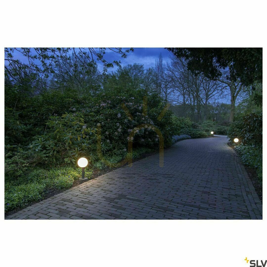 Vedere Lampa stalp exterior SLV GLOO PURE antracit IP44 E27 44 cm 1002000 Lampa stalp exterior SLV GLOO PURE antracit IP44 E27 44 cm 1002000