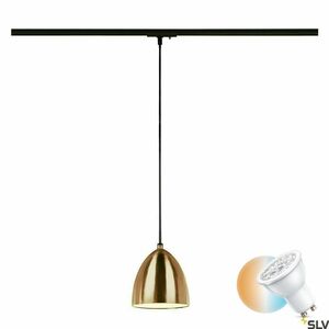 Lampă suspendată pentru șină SLV PARA CONE 14 PD cupru GU10 35W 1001968 small 0