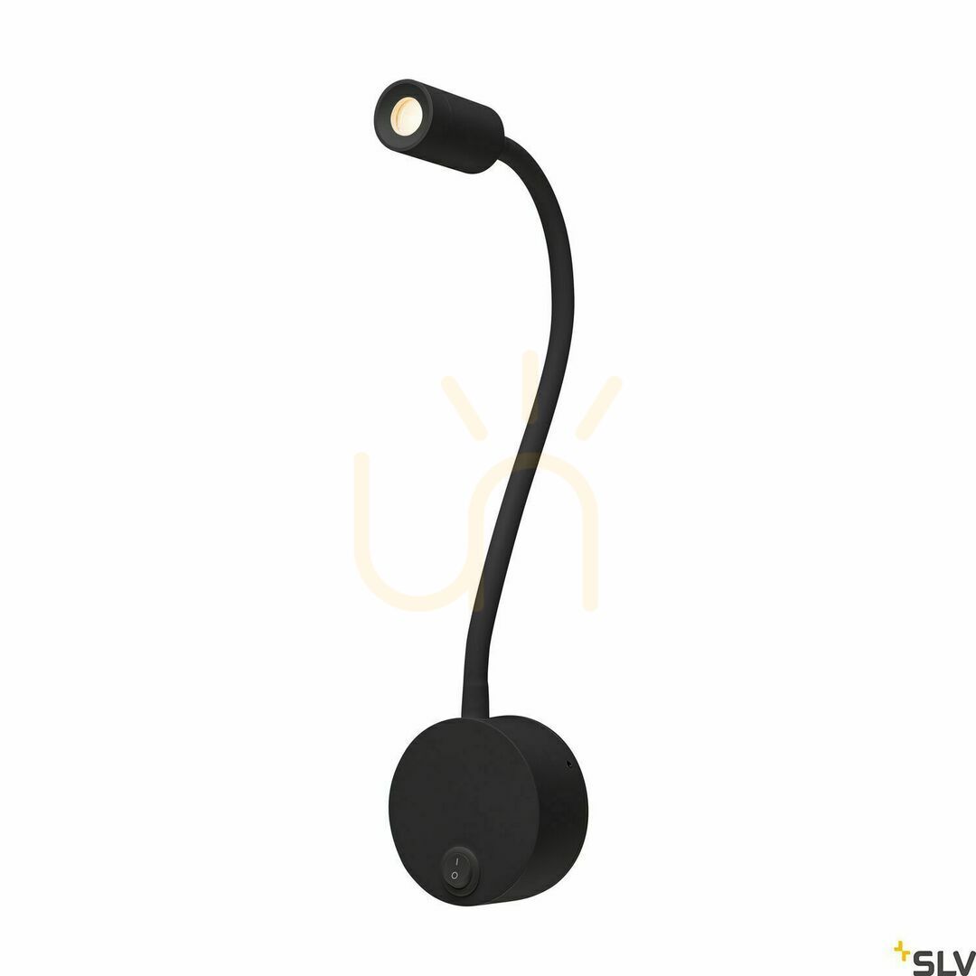 Vedere Aplică perete LED SLV DIO FLEX PLATE negru 1,9W 2700K 1002430 Aplică perete LED SLV DIO FLEX PLATE negru 1,9W 2700K 1002430