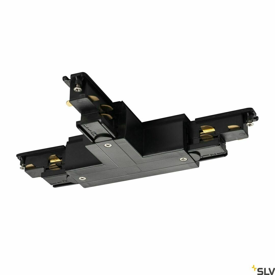 Verifica Conector T alimentare șină SLV S-TRACK DALI 3 faze negru 1002651 Conector T alimentare șină SLV S-TRACK DALI 3 faze negru 1002651