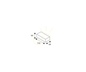 Adaptor pentru șină de iluminat trifazată DALI SLV S-TRACK negru 1002660 small 4
