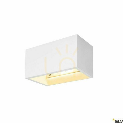 Verifica Lampă de perete SLV PLASTRA QT-DE12 alb gips 20W 1002238